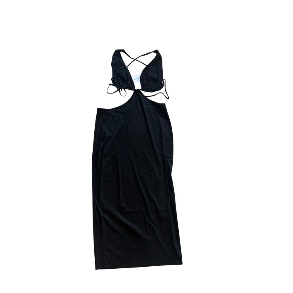 WeWoreWhat black maxi dress